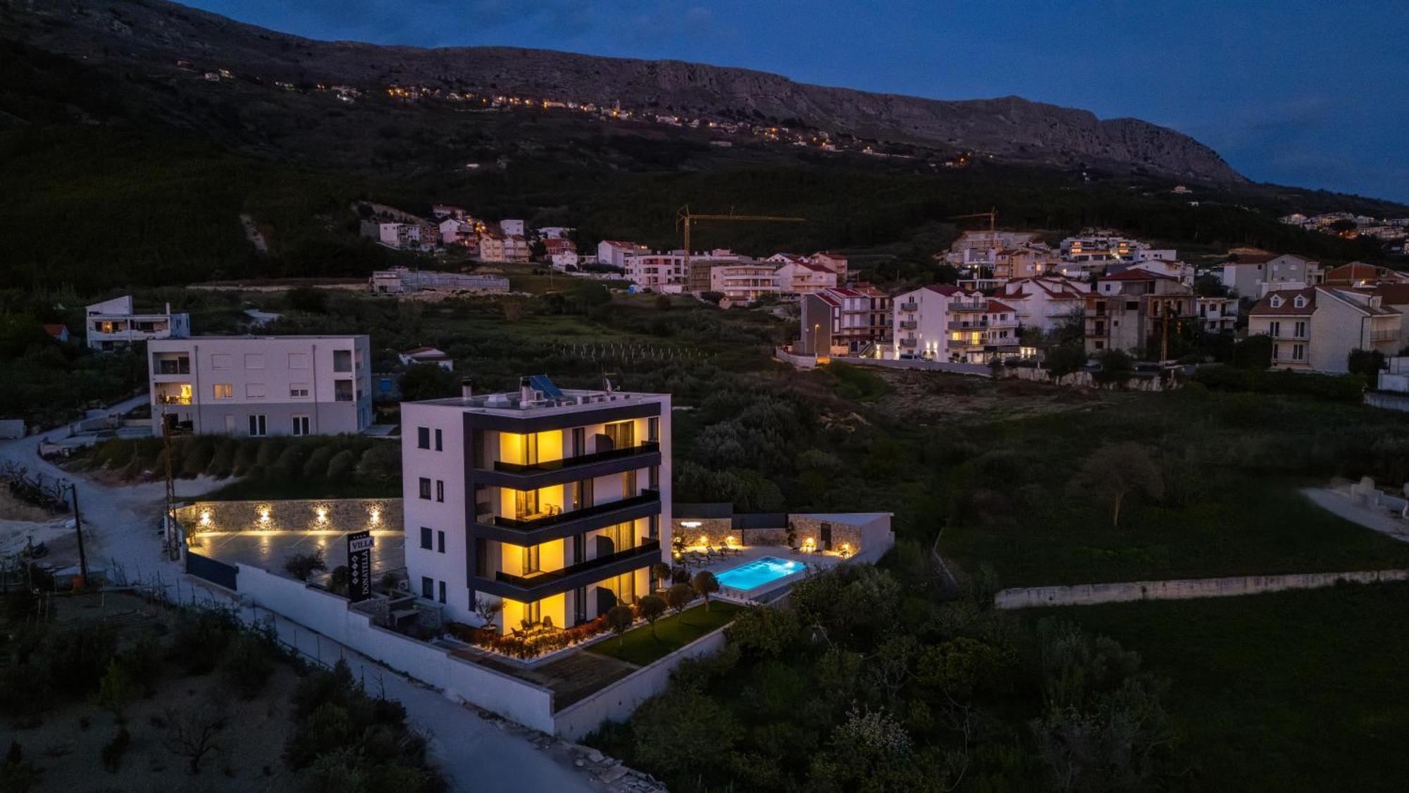 Villa Donatella Podstrana Bagian luar foto