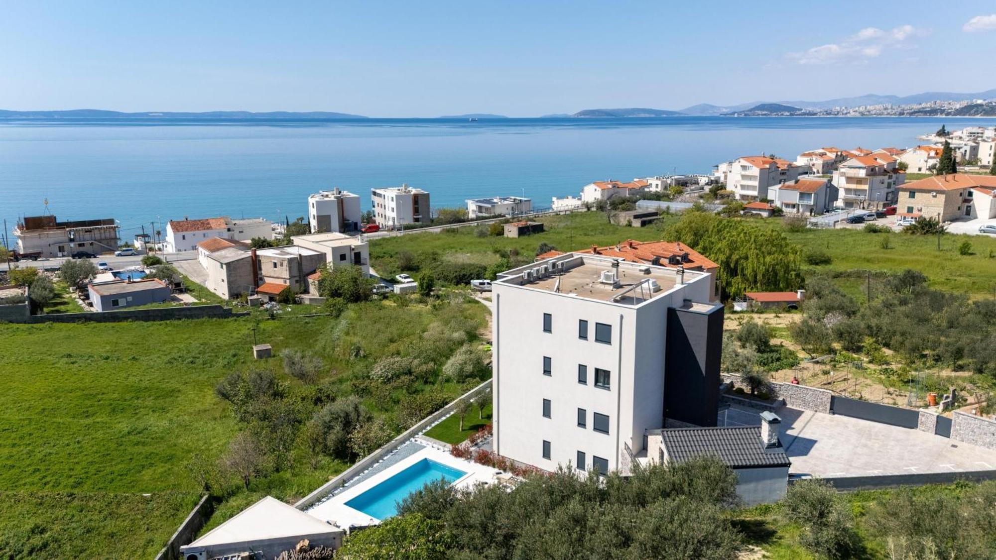 Villa Donatella Podstrana Bagian luar foto