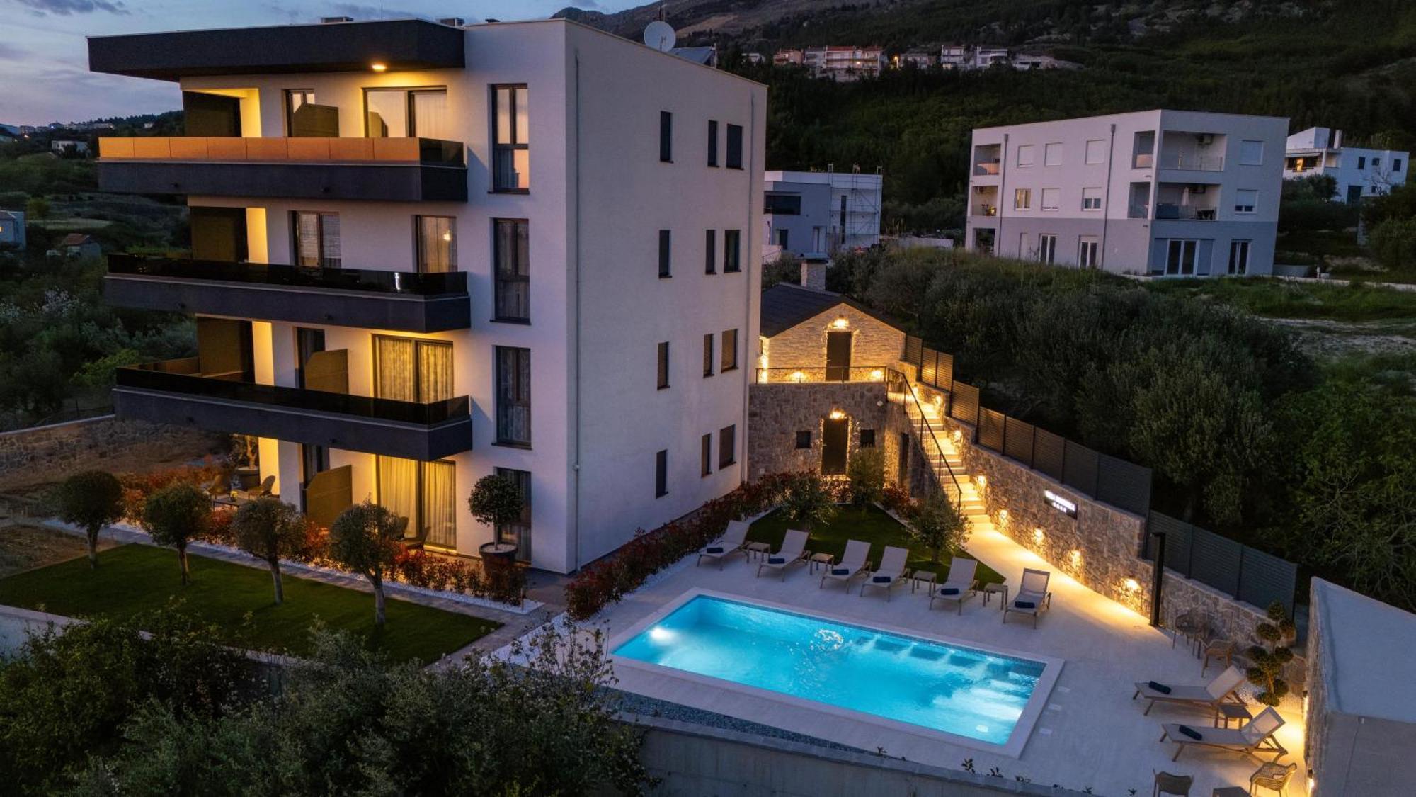 Villa Donatella Podstrana Bagian luar foto
